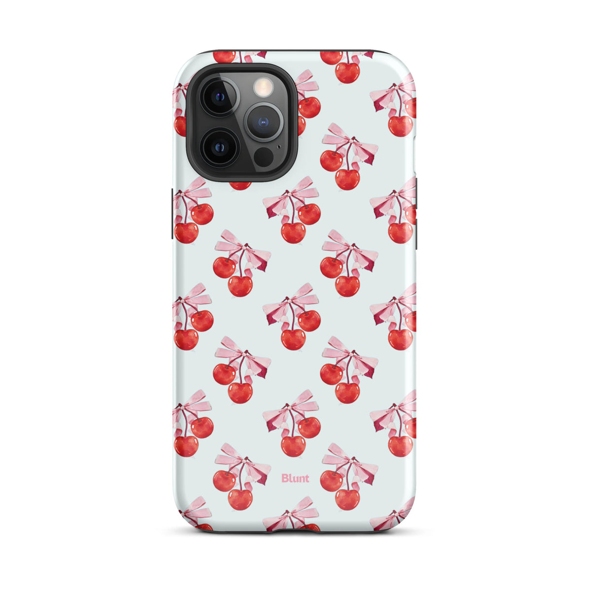 White Cherry iPhone Case