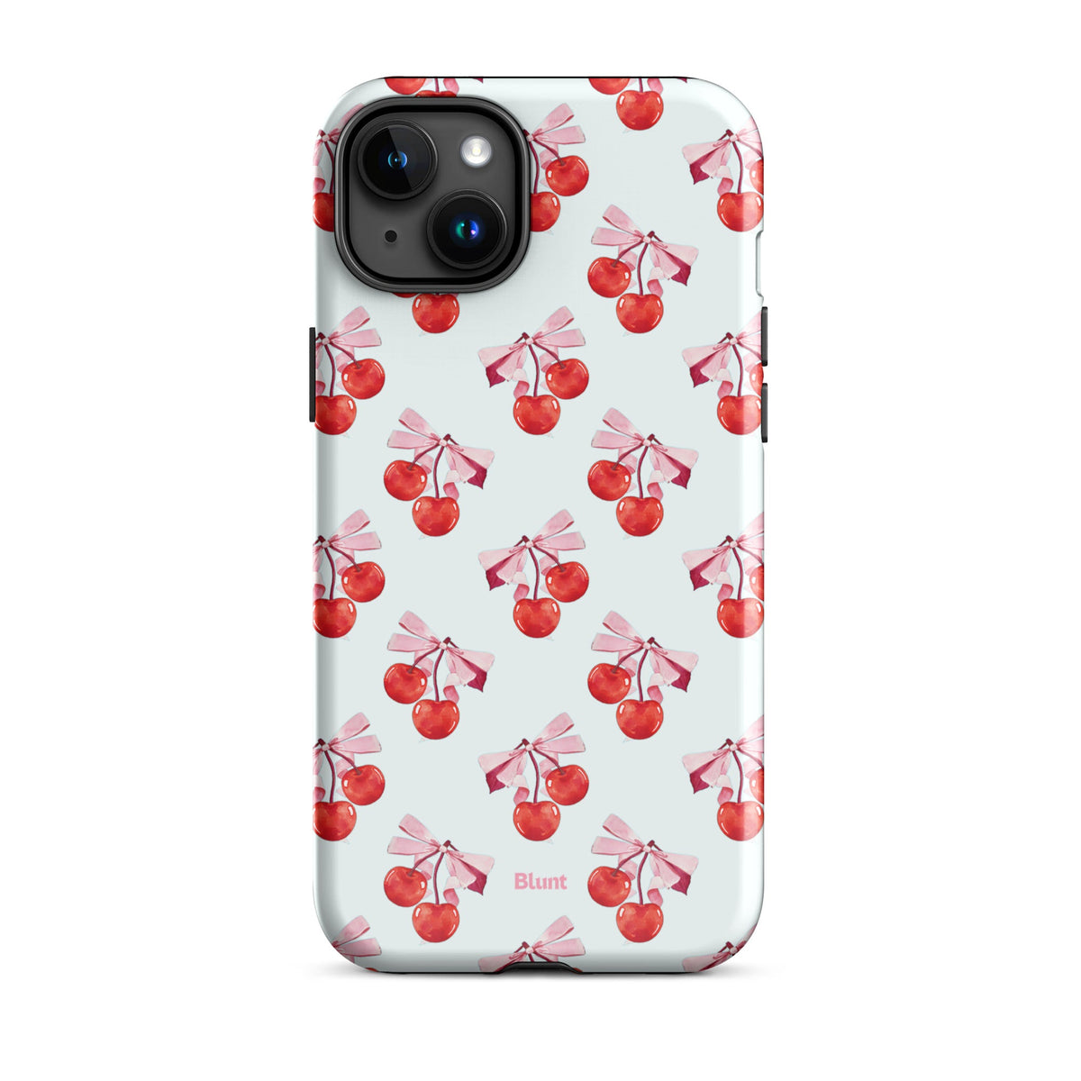 White Cherry iPhone Case