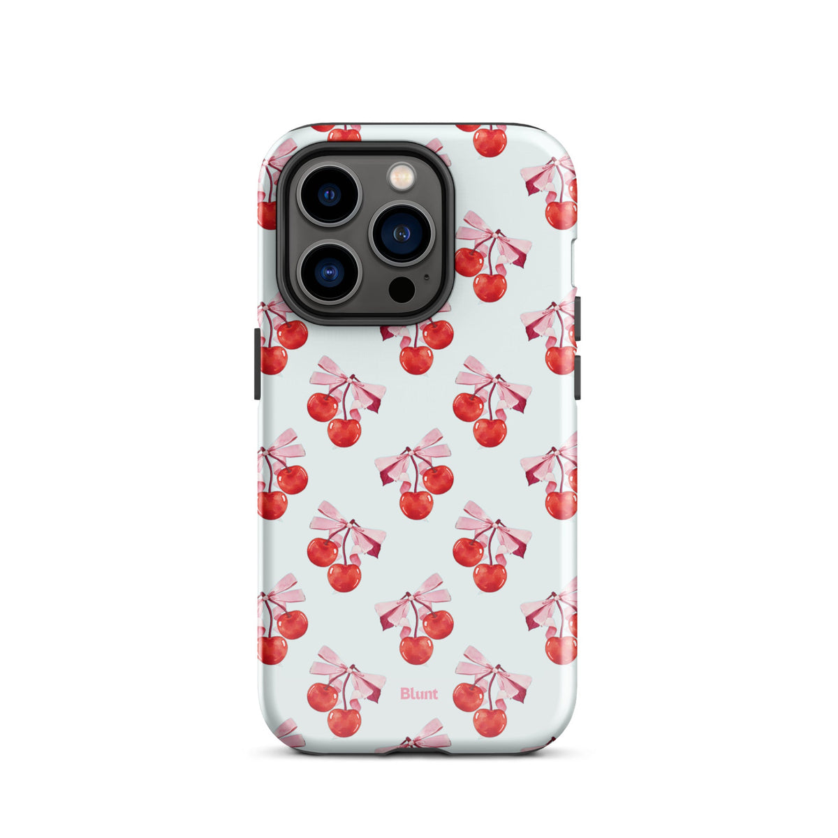 White Cherry iPhone Case