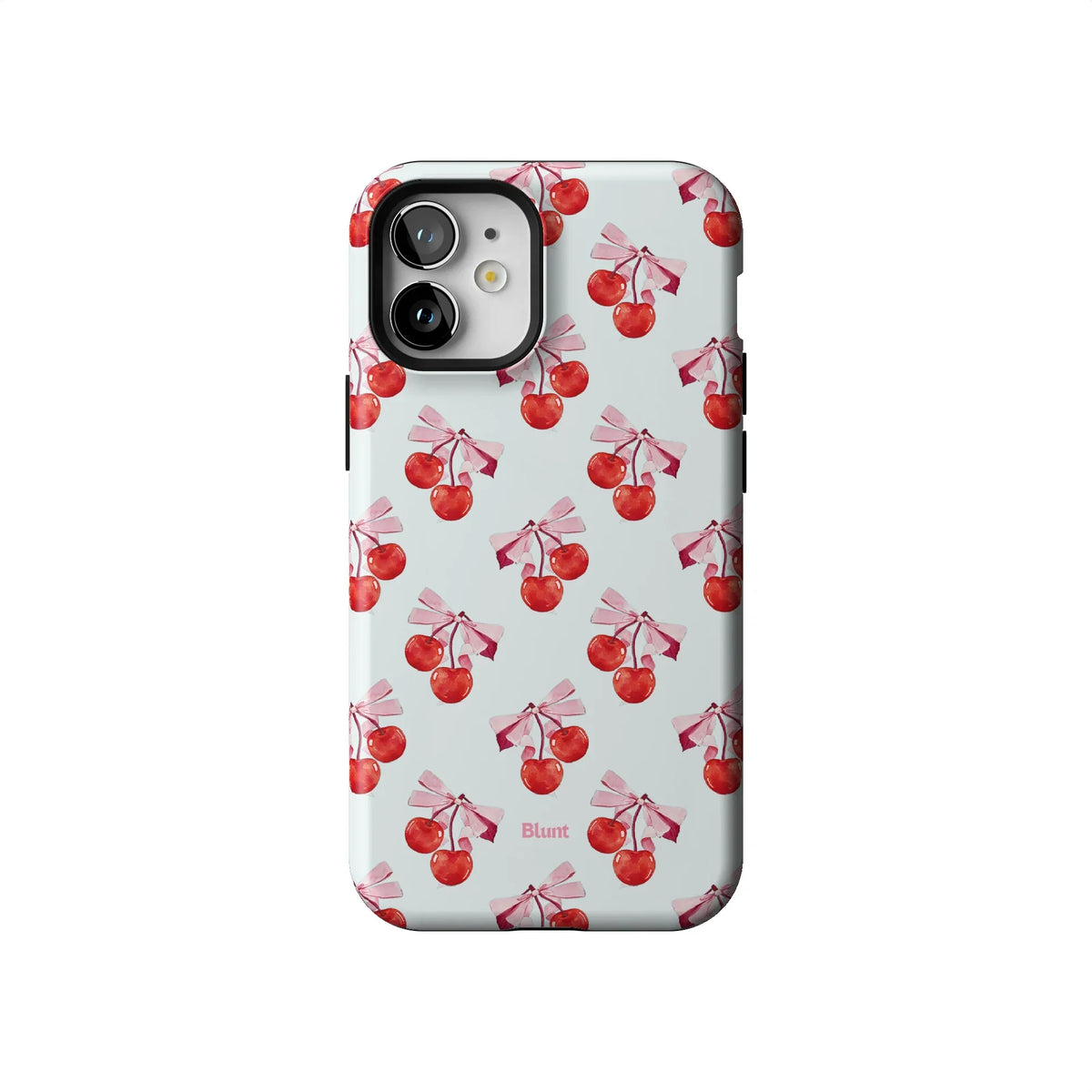 White Cherry iPhone Case