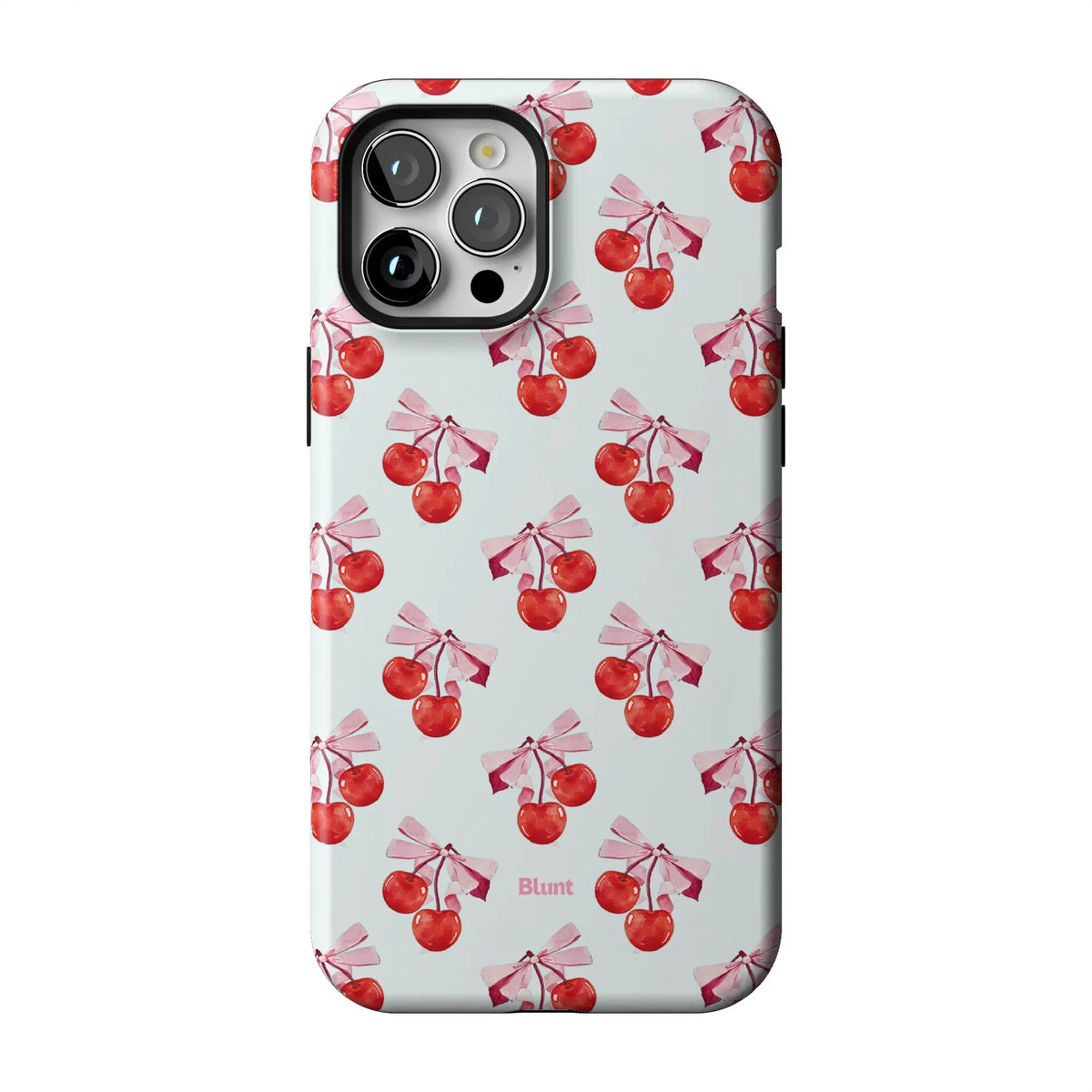 White Cherry iPhone Case