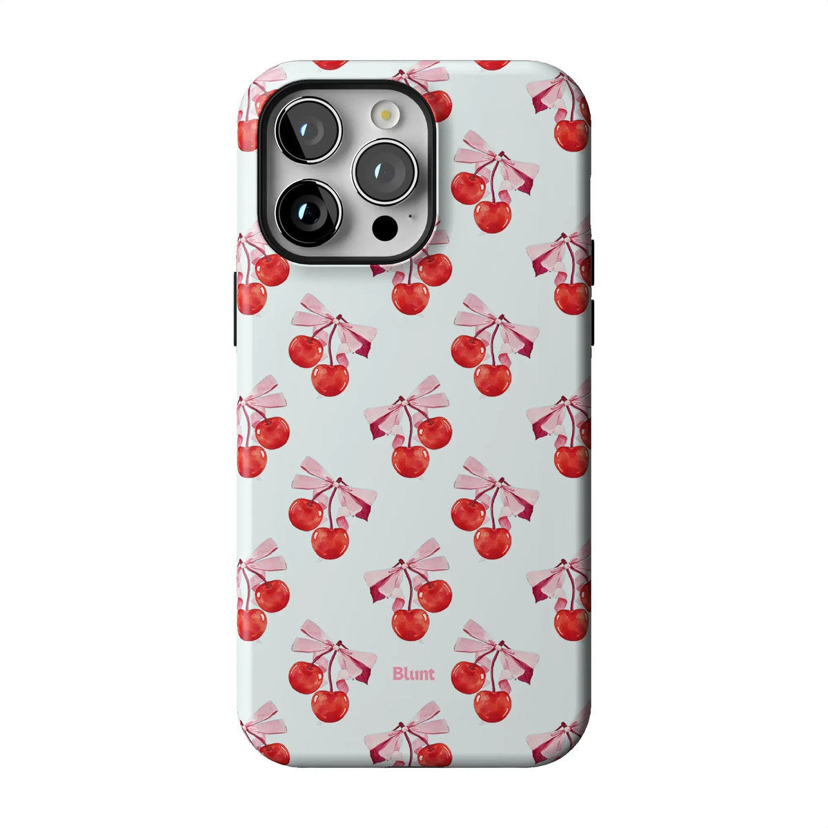 White Cherry iPhone Case