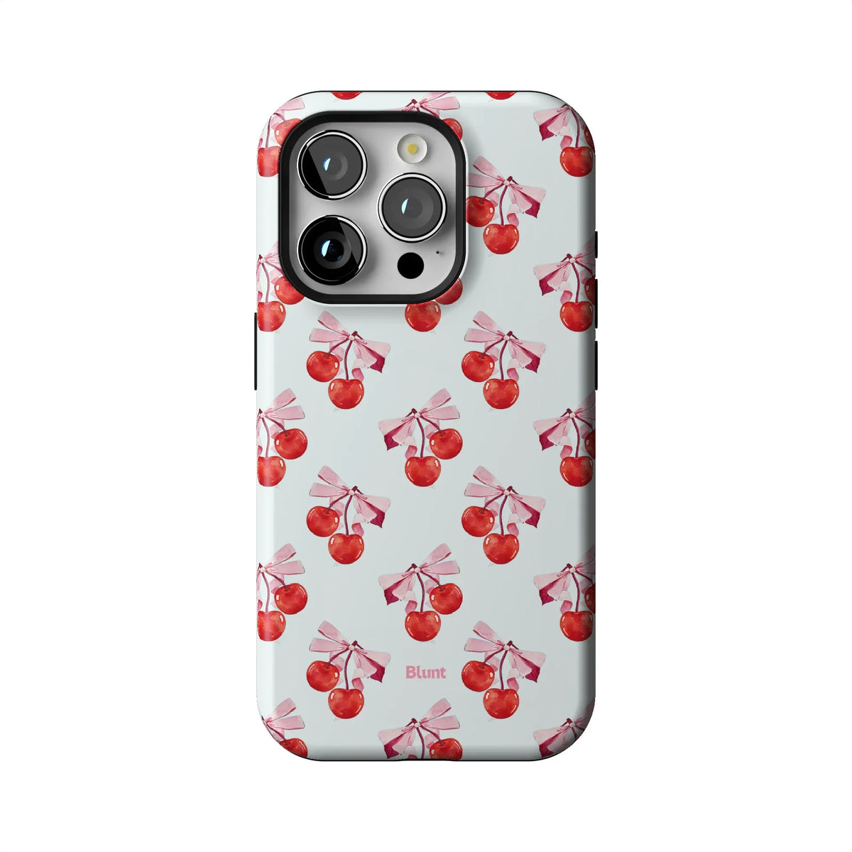White Cherry iPhone Case