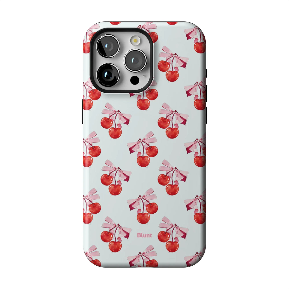 White Cherry iPhone Case