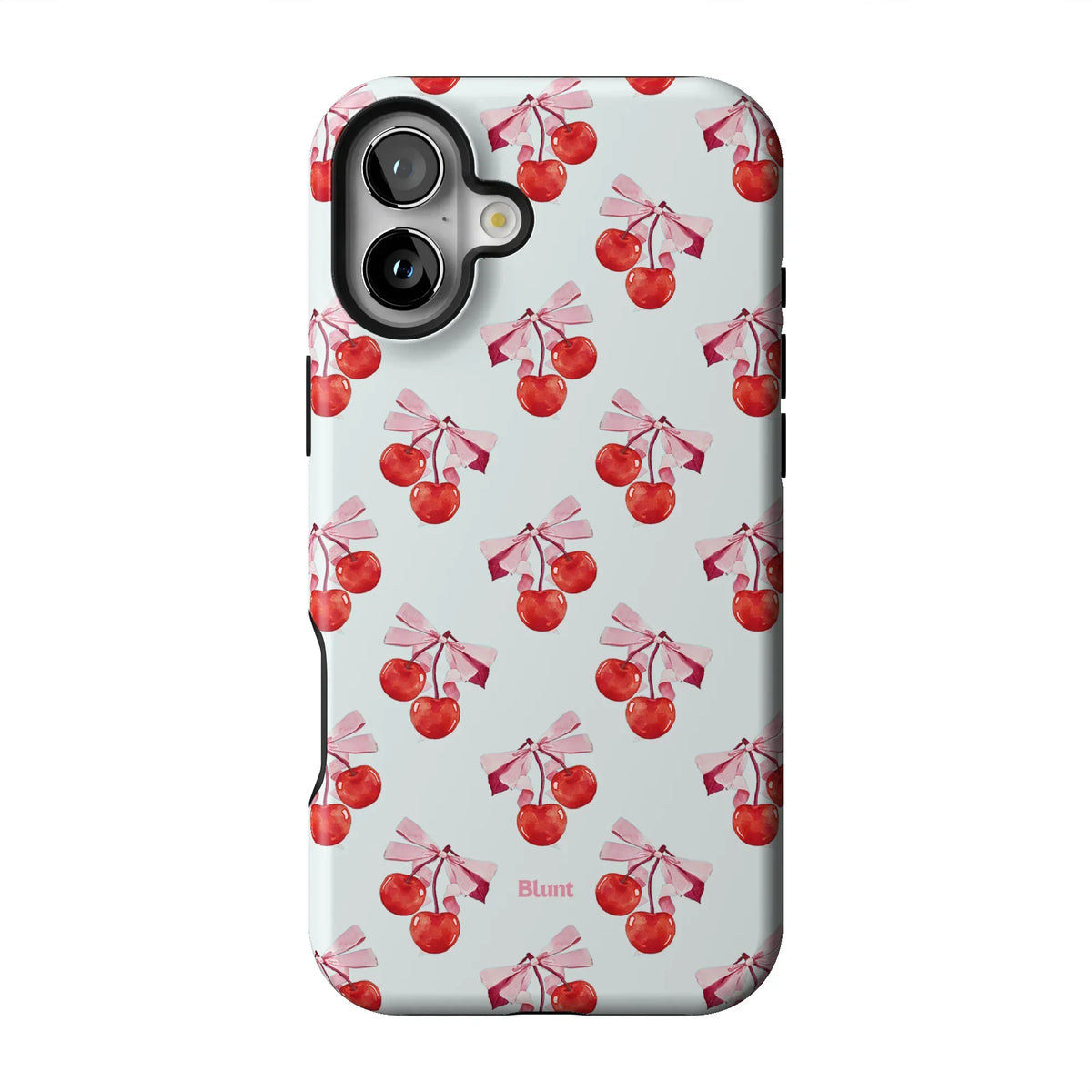White Cherry iPhone Case