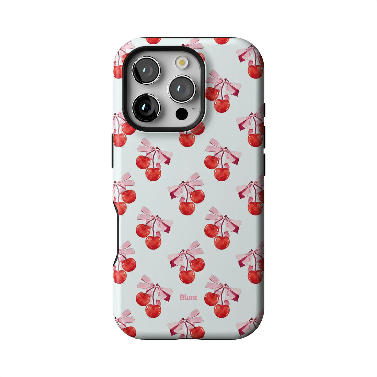 White Cherry iPhone Case