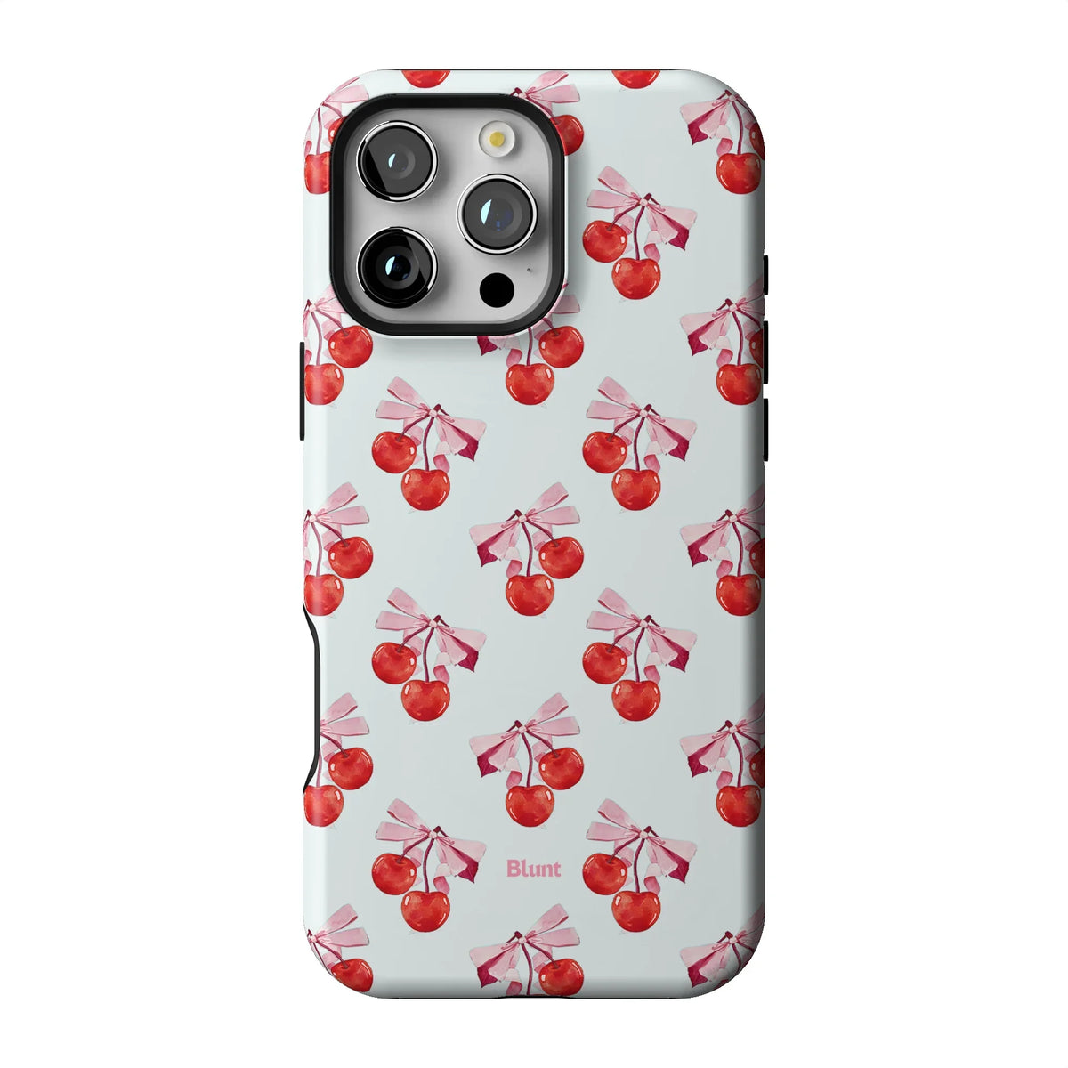White Cherry iPhone Case
