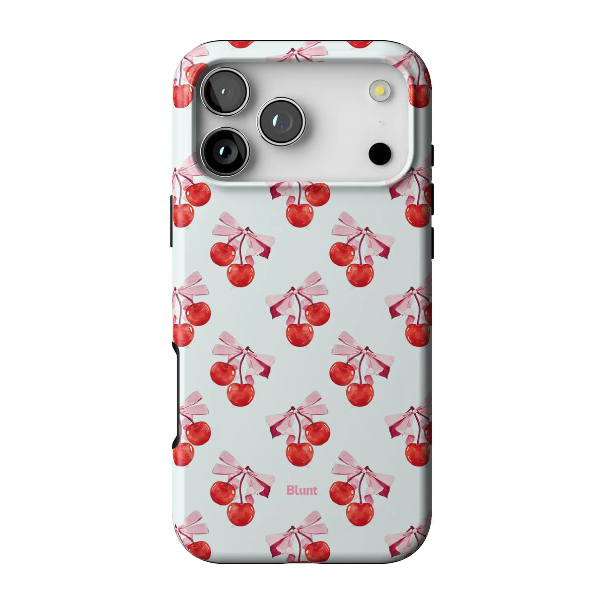 White Cherry iPhone Case