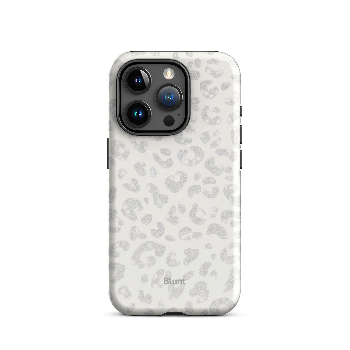 White Leopard iPhone Case
