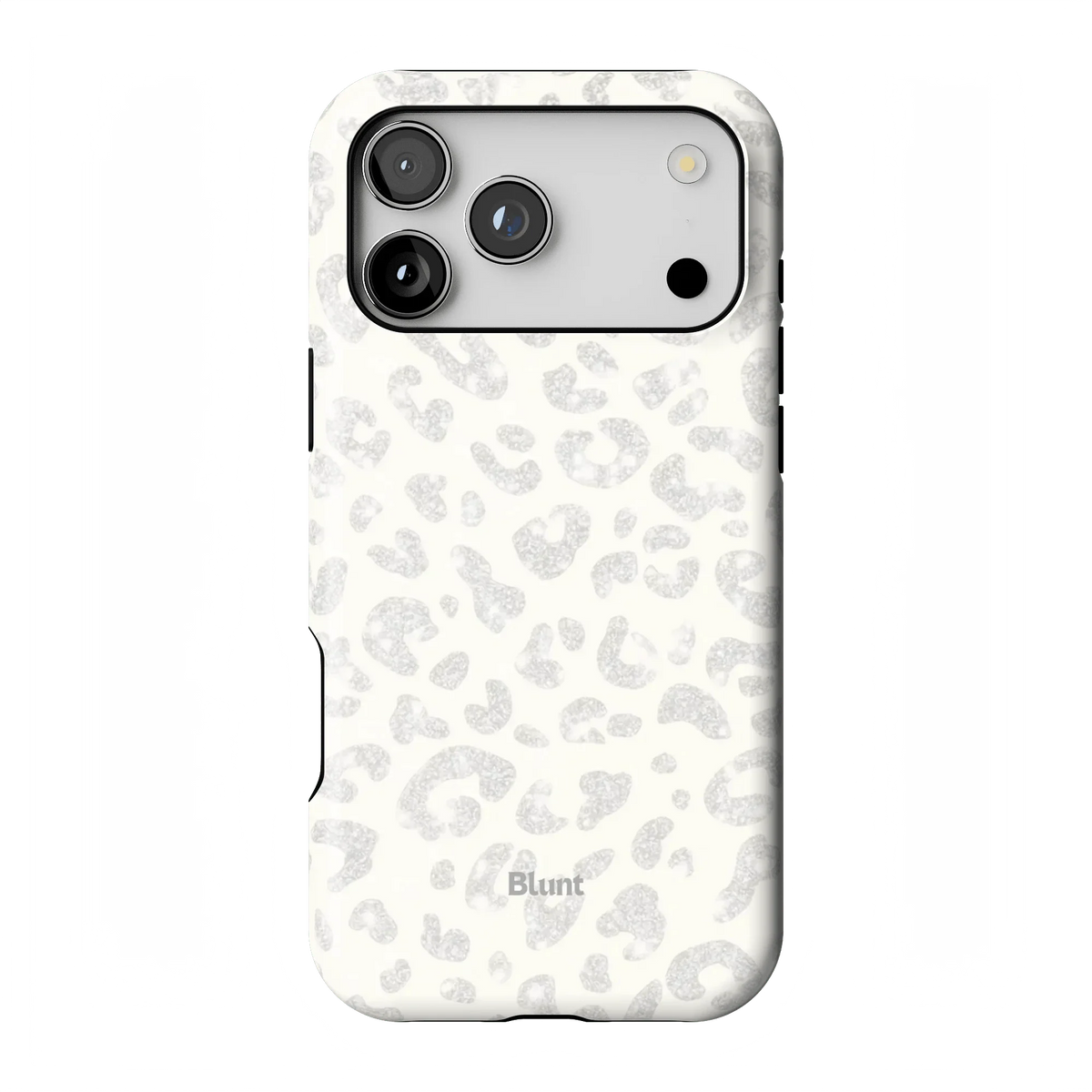 White Leopard iPhone Case