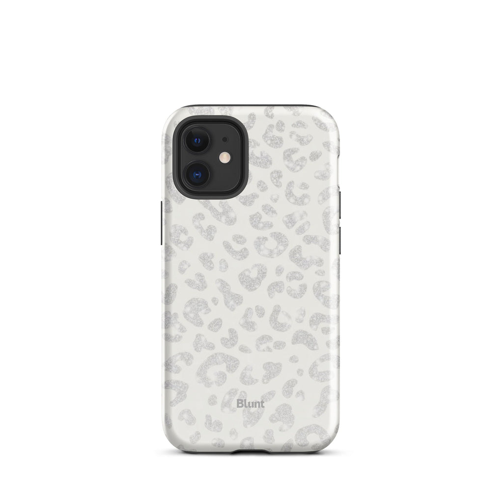 White Leopard iPhone Case
