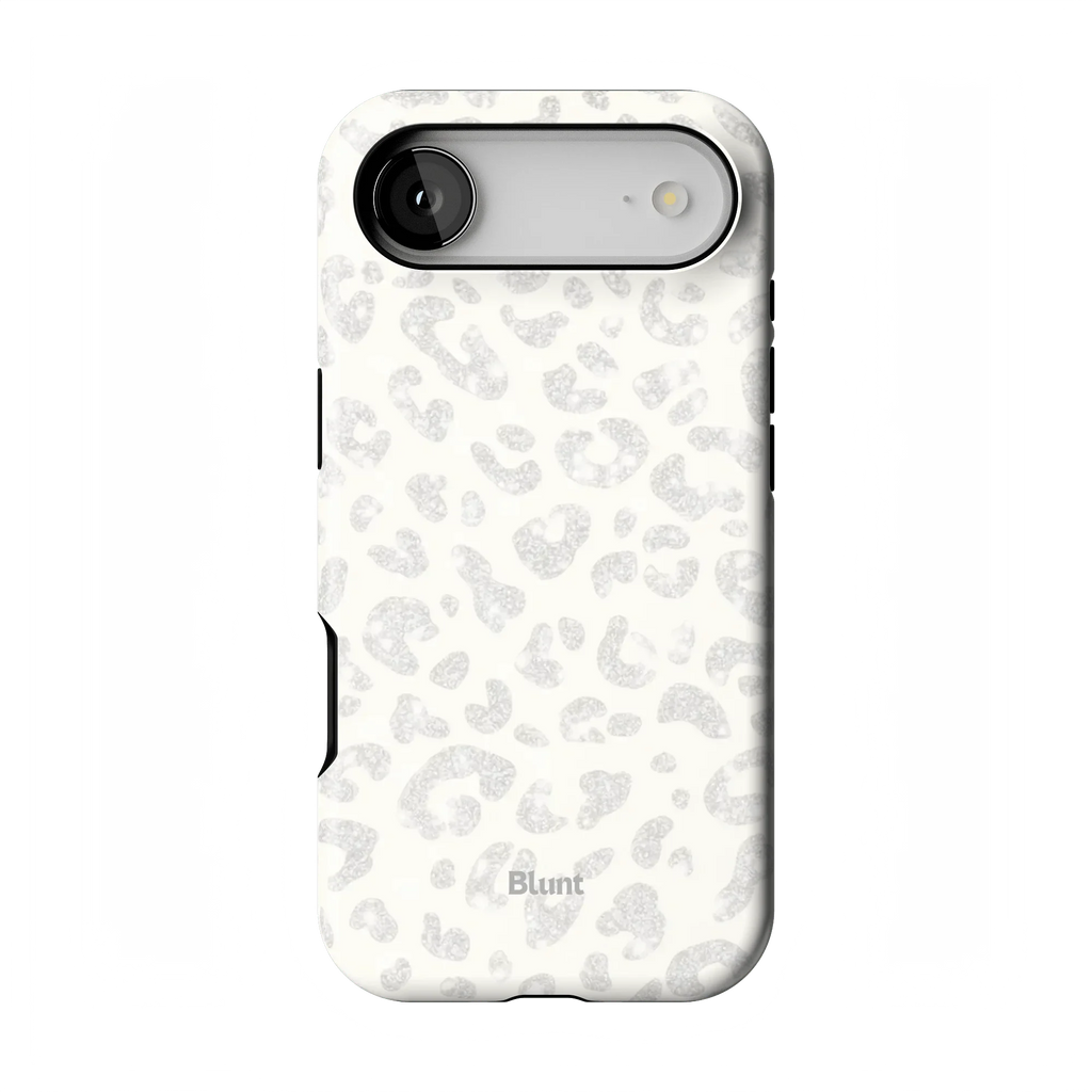 White Leopard iPhone Case