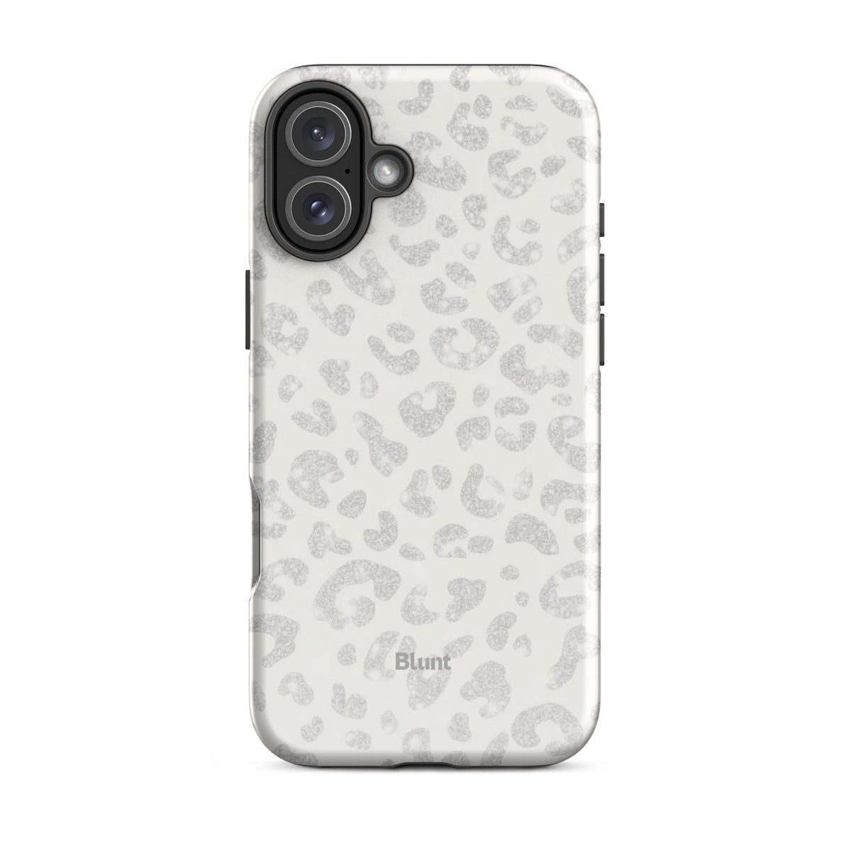 White Leopard iPhone Case