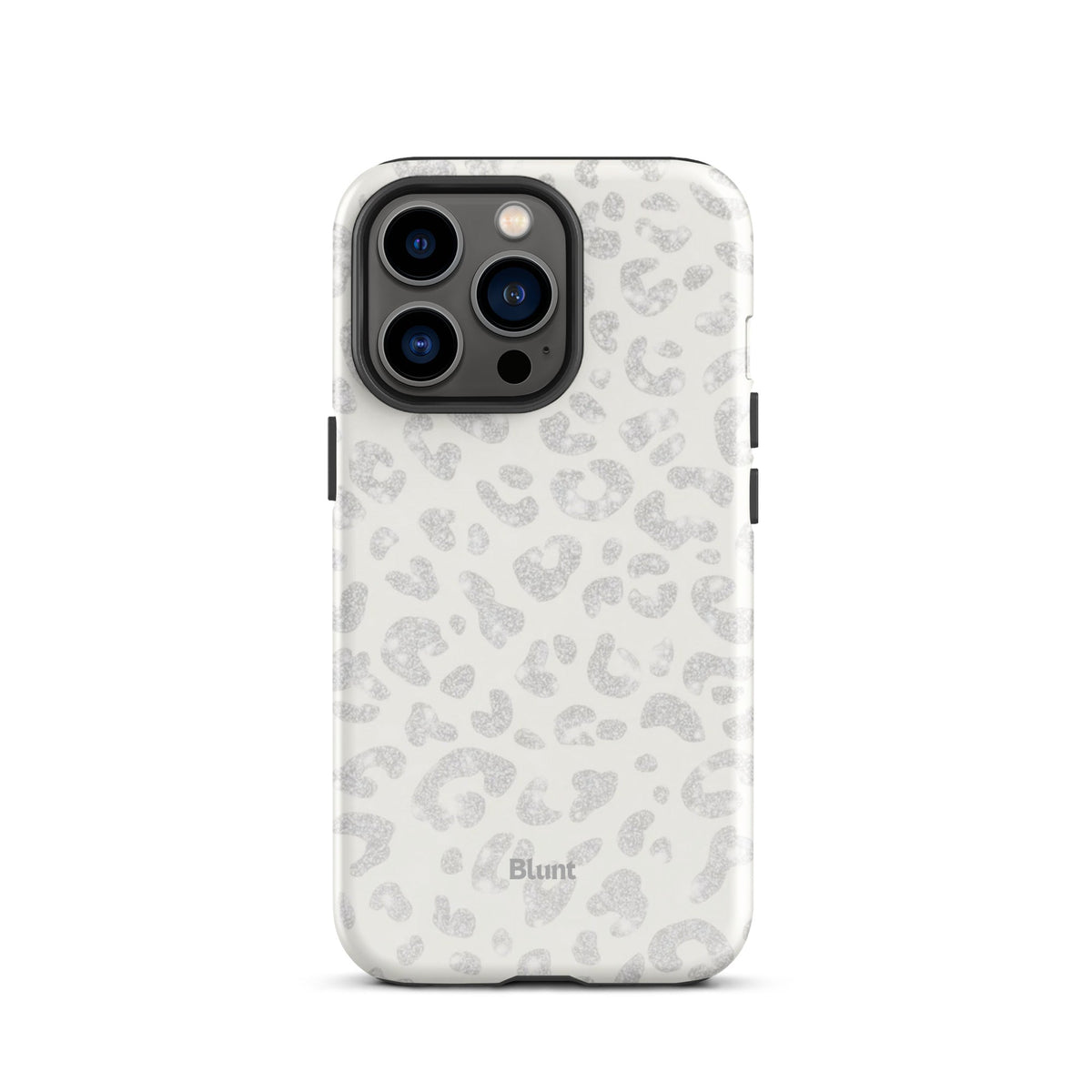 White Leopard iPhone Case