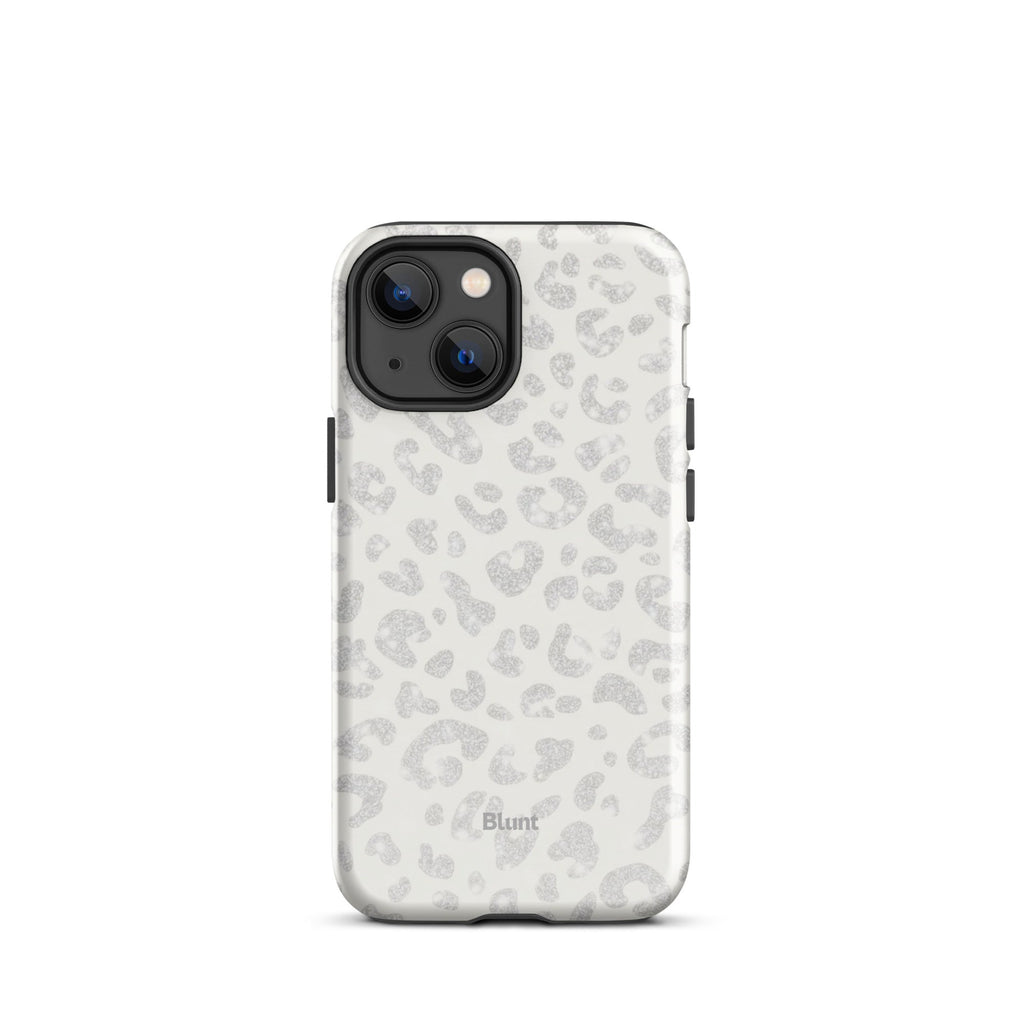 White Leopard iPhone Case