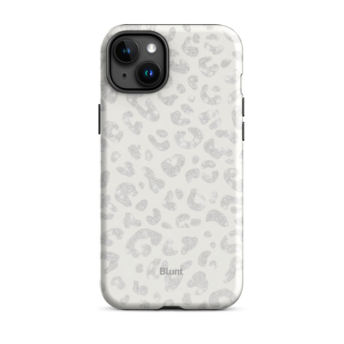 White Leopard iPhone Case