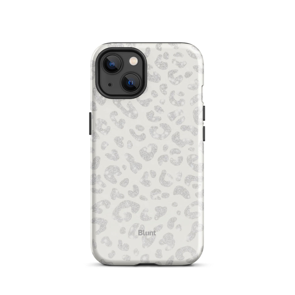 White Leopard iPhone Case