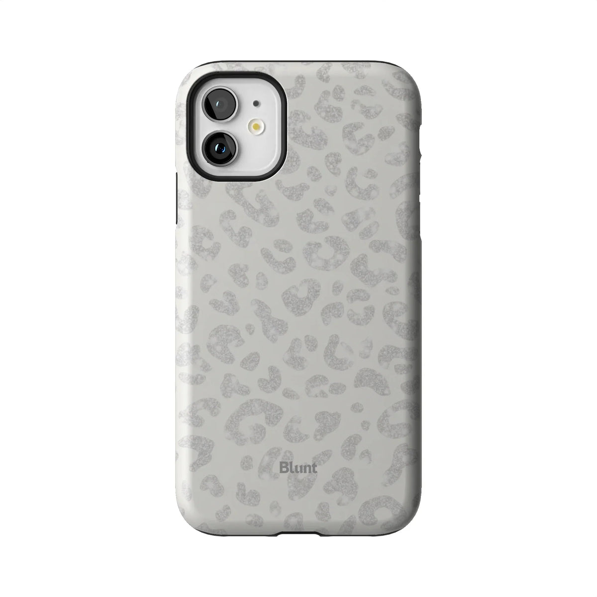 White Leopard iPhone Case