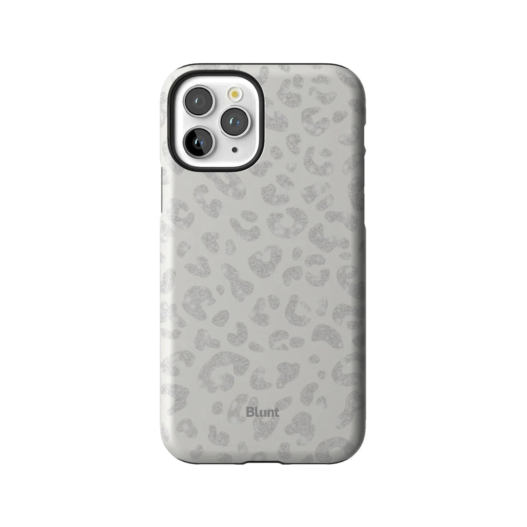 White Leopard iPhone Case