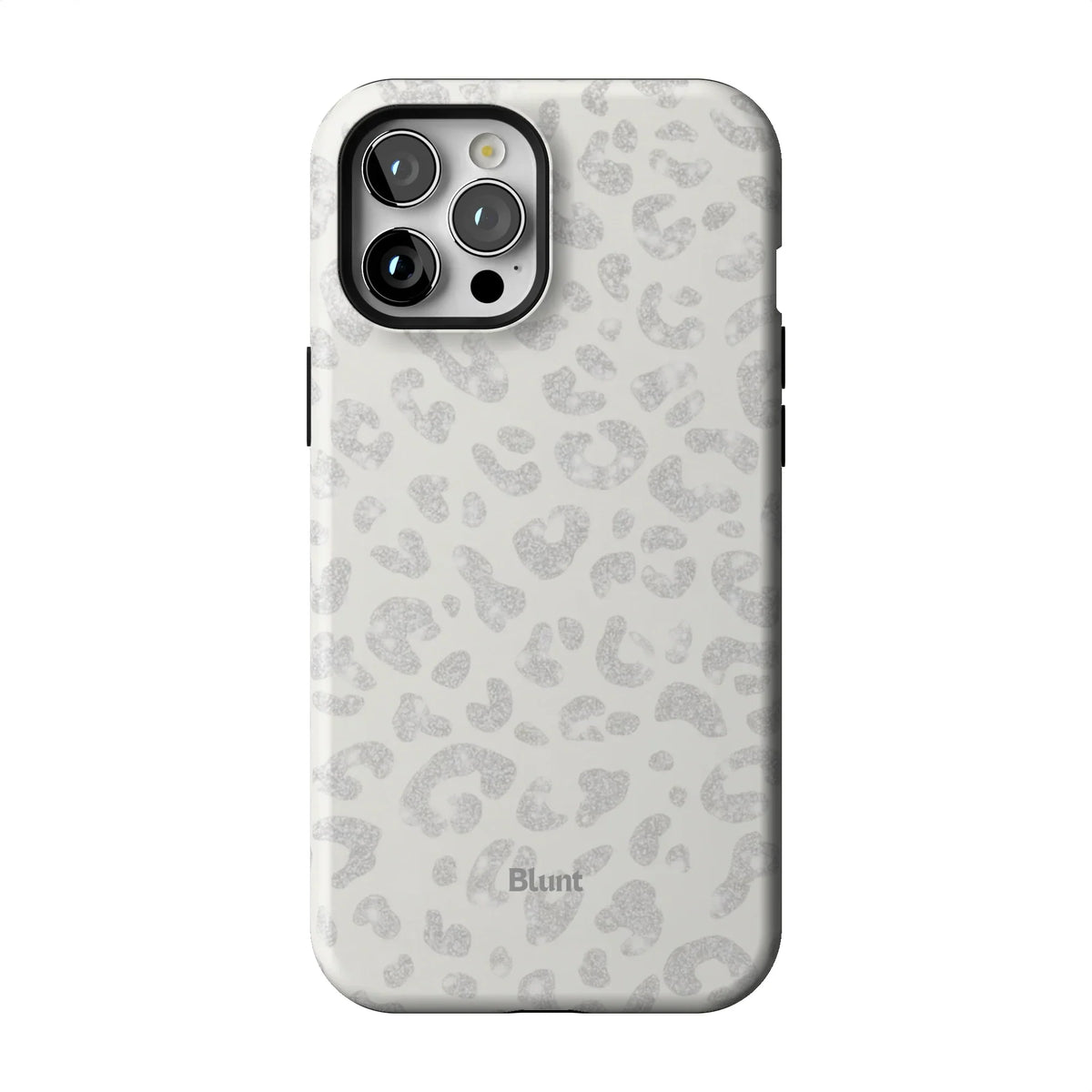 White Leopard iPhone Case
