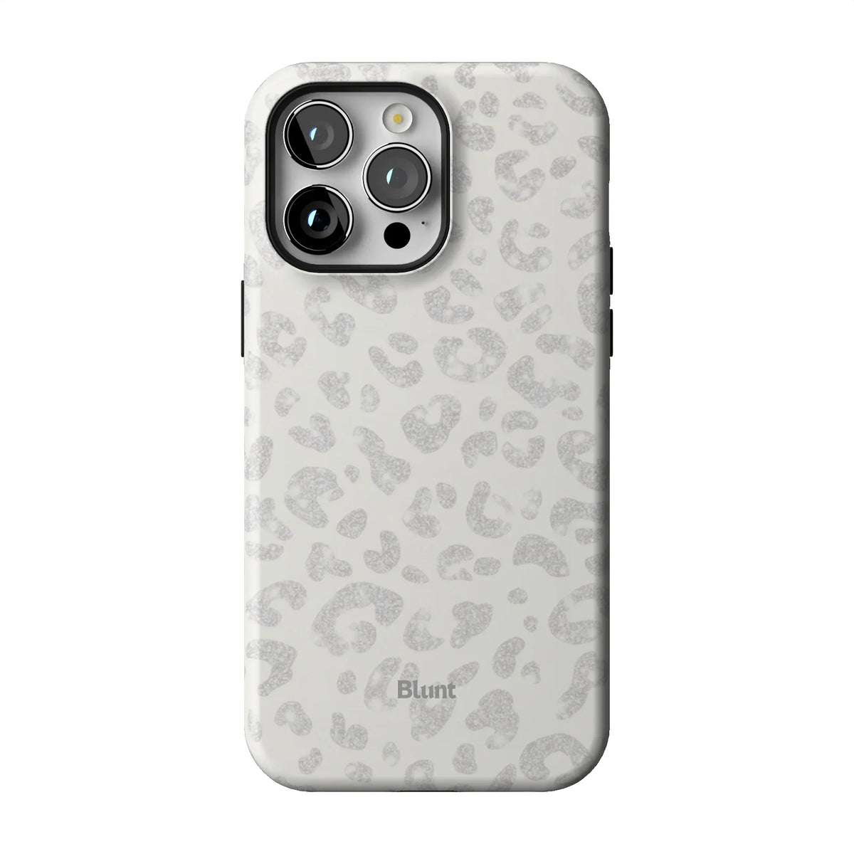 White Leopard iPhone Case