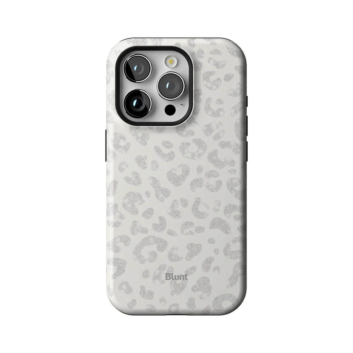 White Leopard iPhone Case