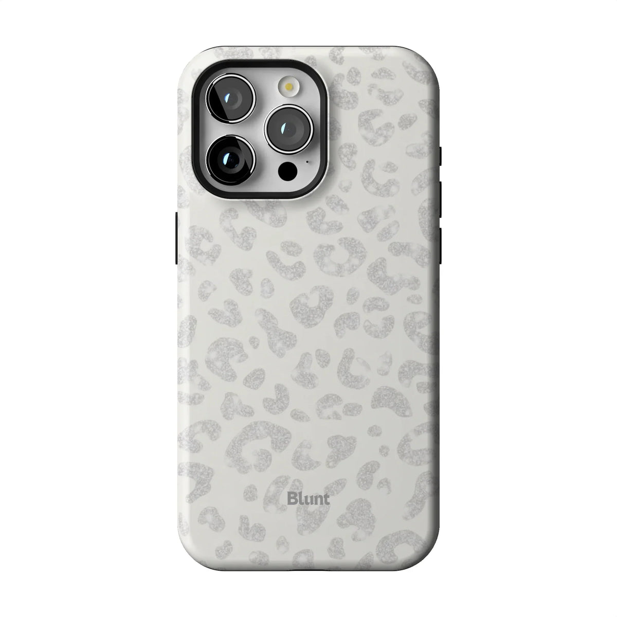 White Leopard iPhone Case
