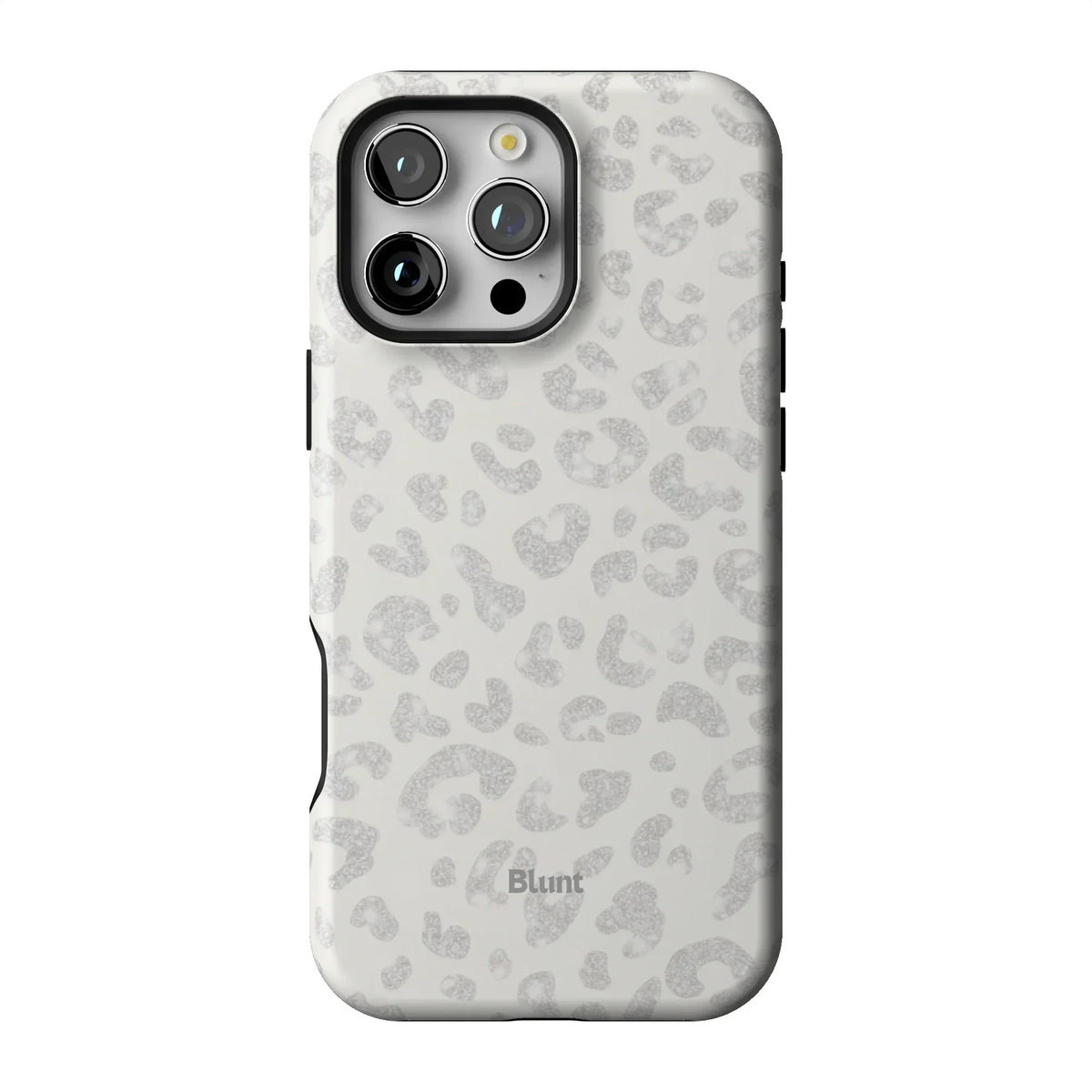 White Leopard iPhone Case