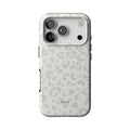 White Leopard iPhone Case