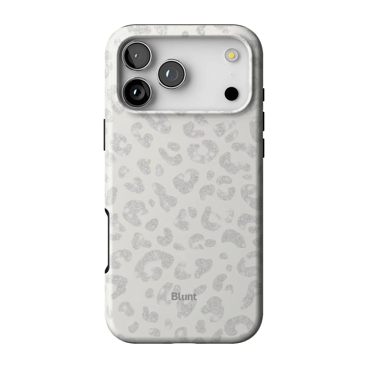 White Leopard iPhone Case