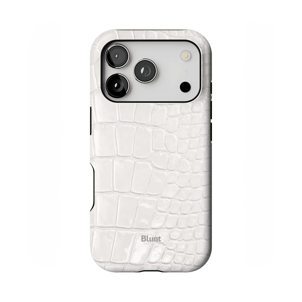 White Plush iPhone Case
