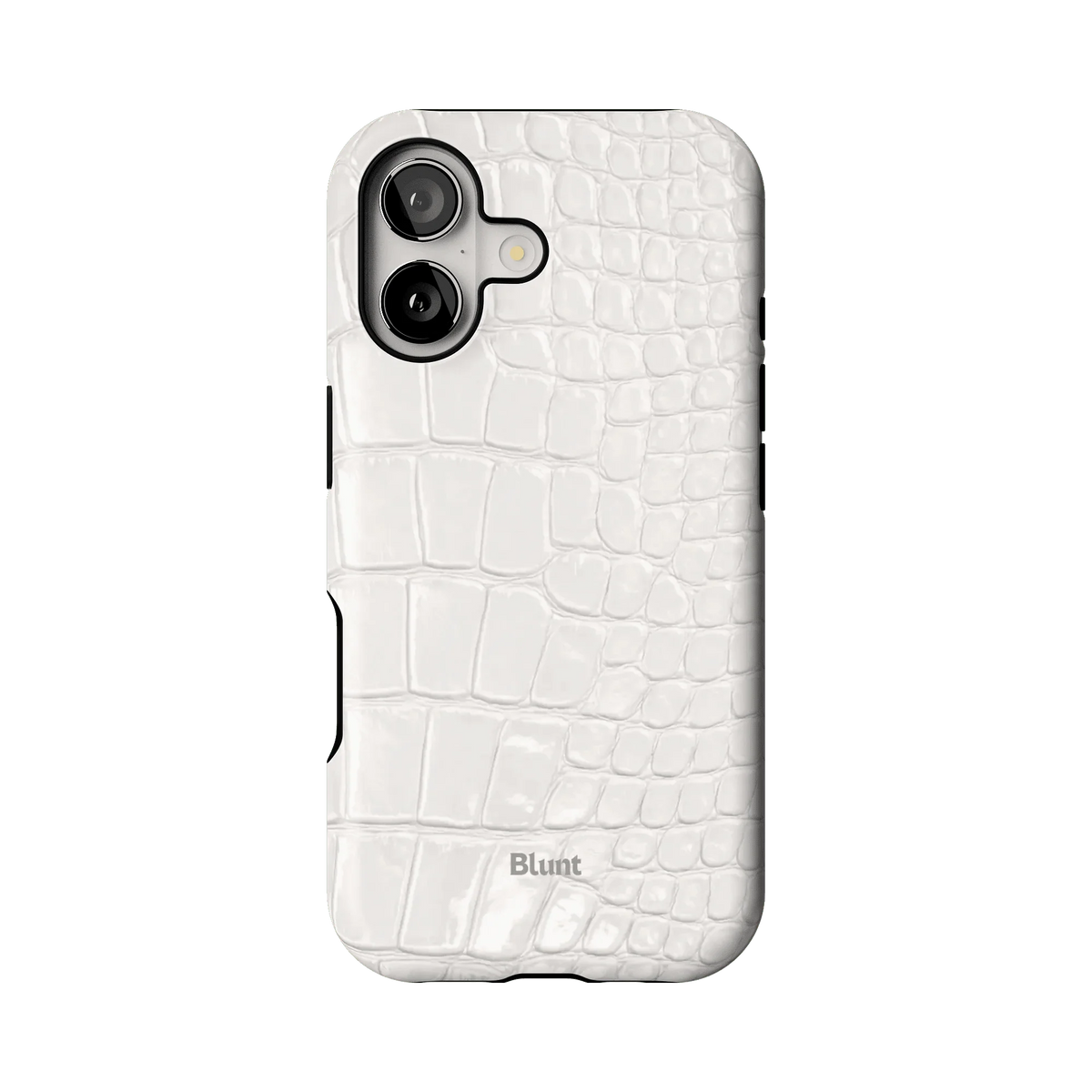 White Plush iPhone Case