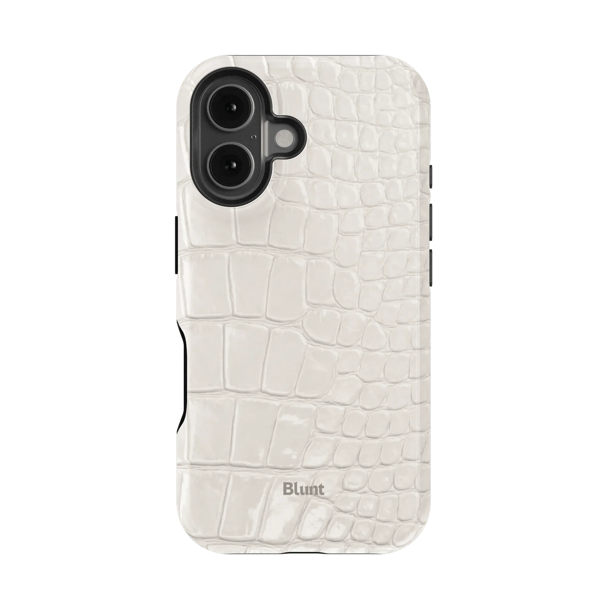 White Plush iPhone Case