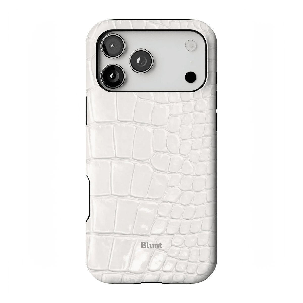 White Plush iPhone Case