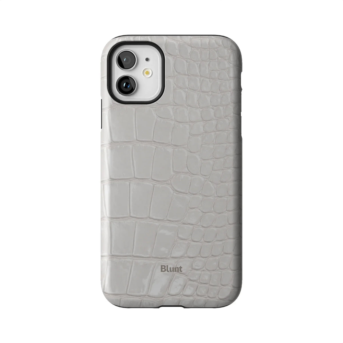 White Plush iPhone Case