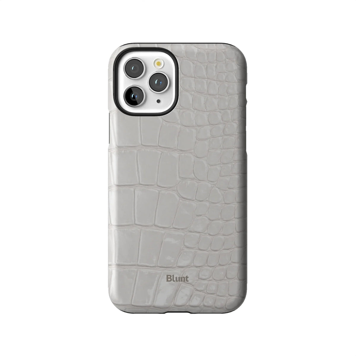 White Plush iPhone Case
