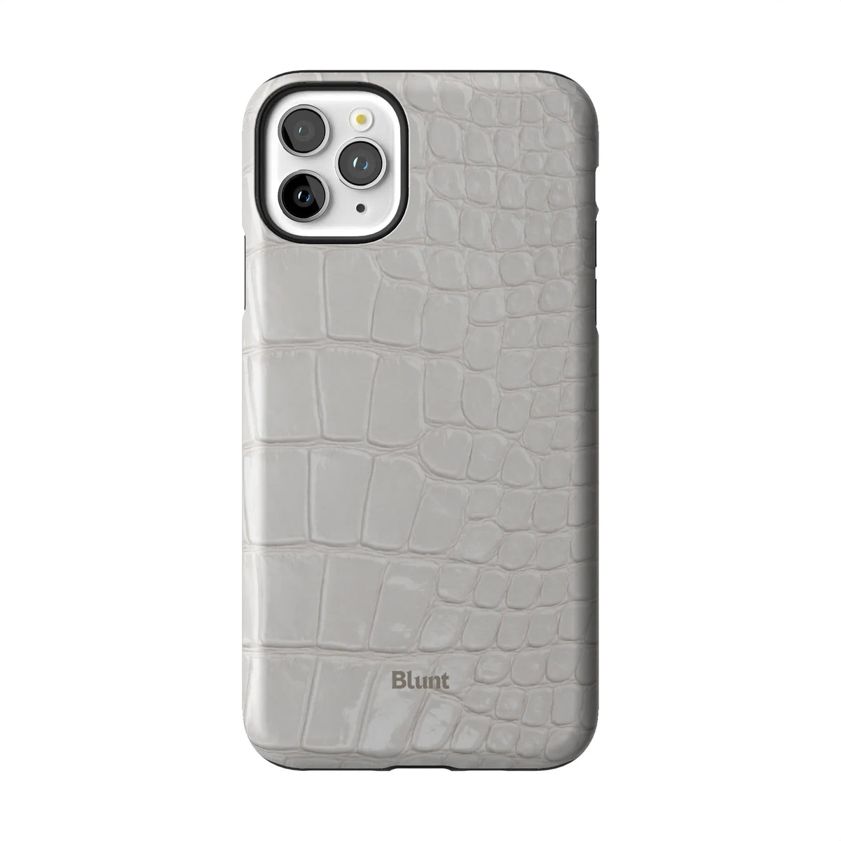White Plush iPhone Case