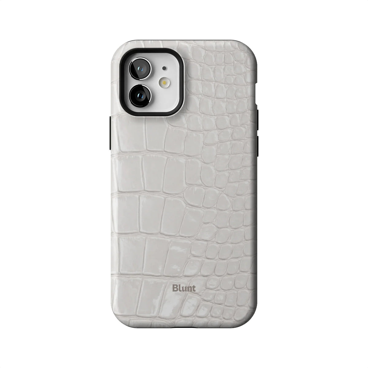 White Plush iPhone Case