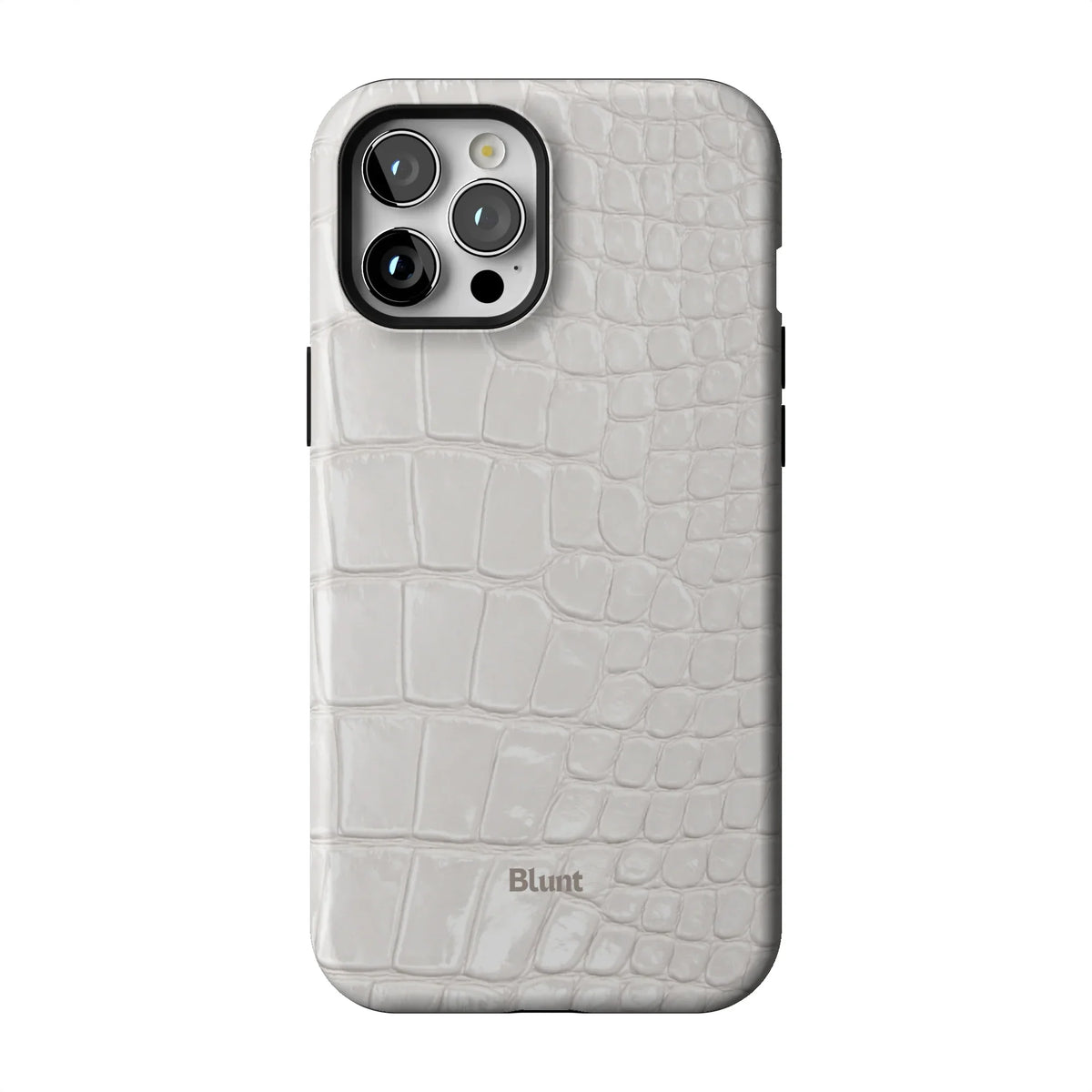 White Plush iPhone Case