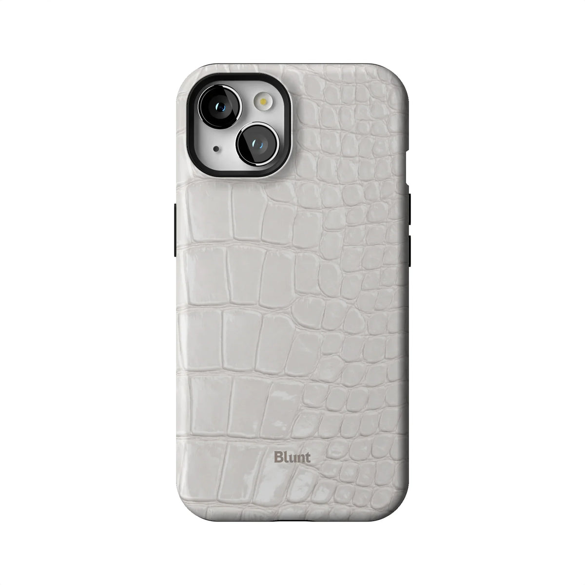 White Plush iPhone Case