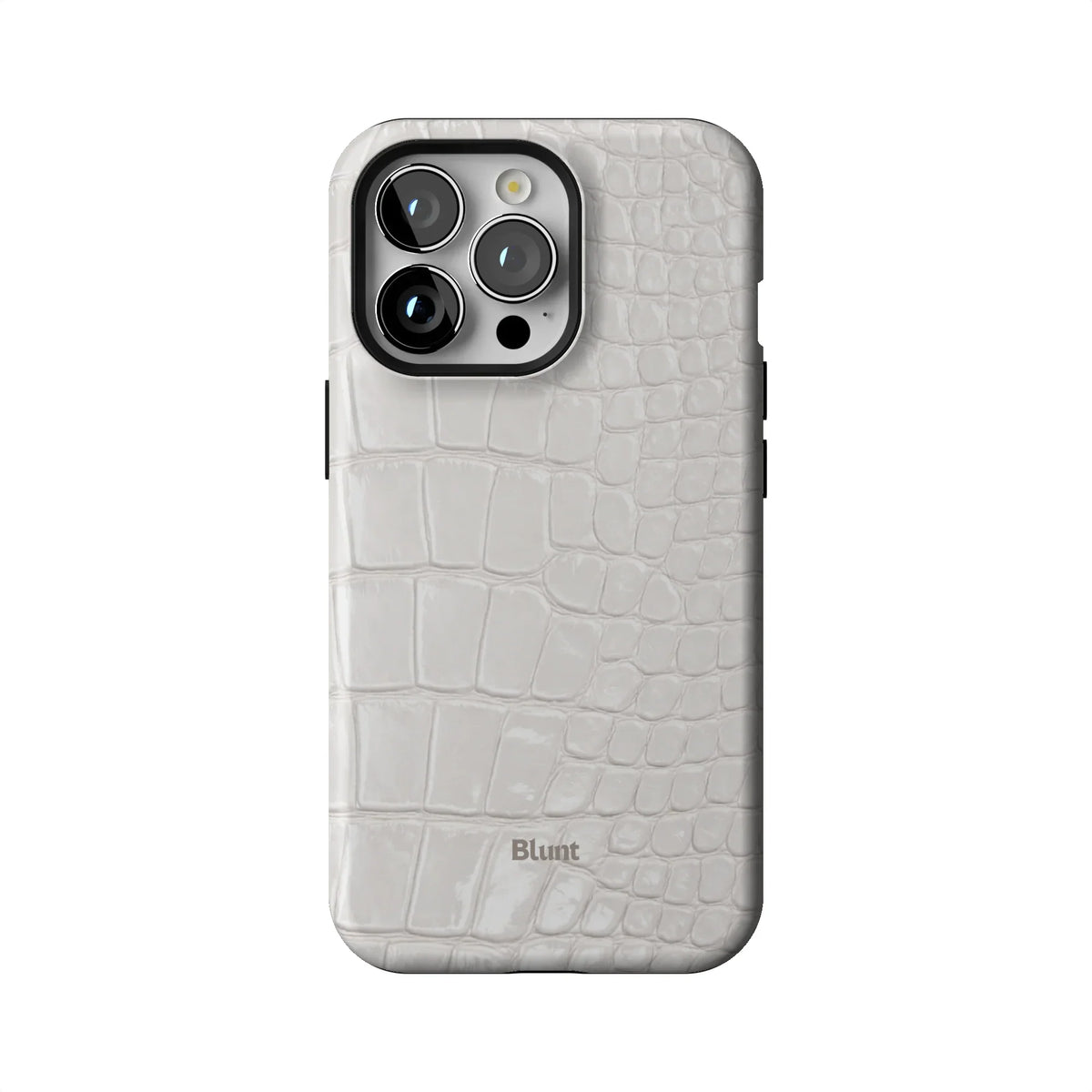 White Plush iPhone Case