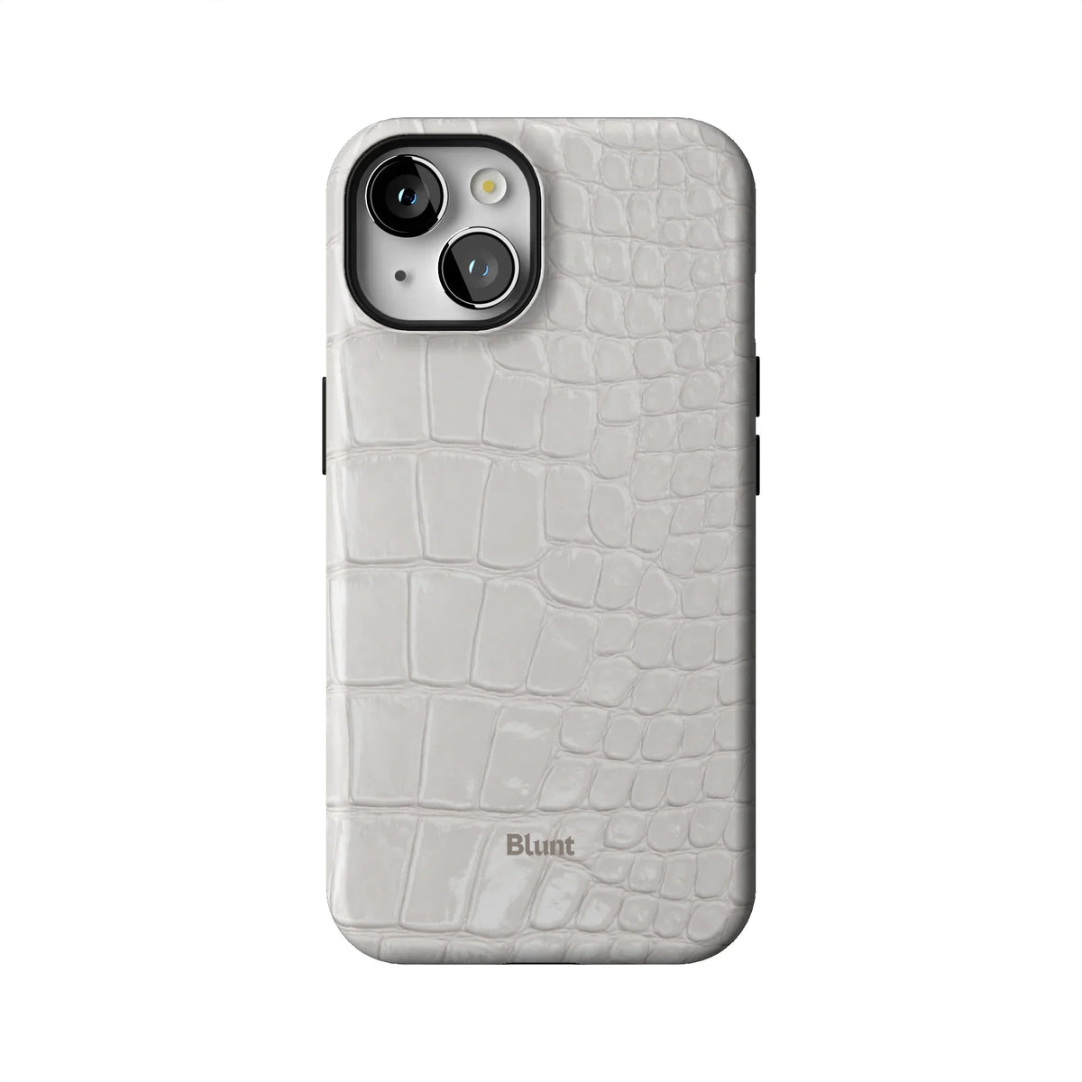 White Plush iPhone Case