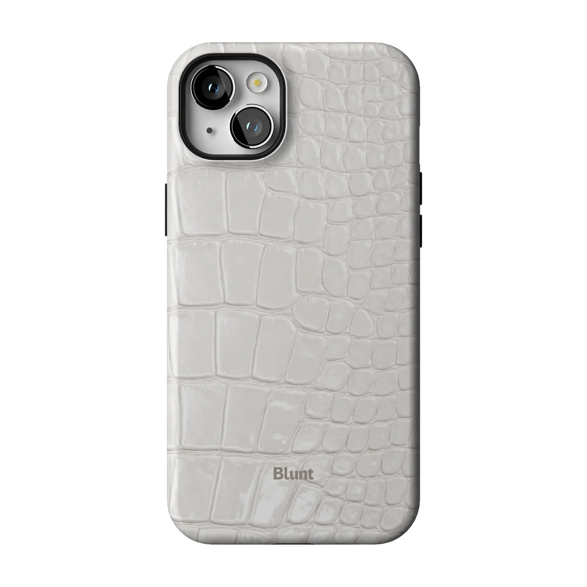 White Plush iPhone Case