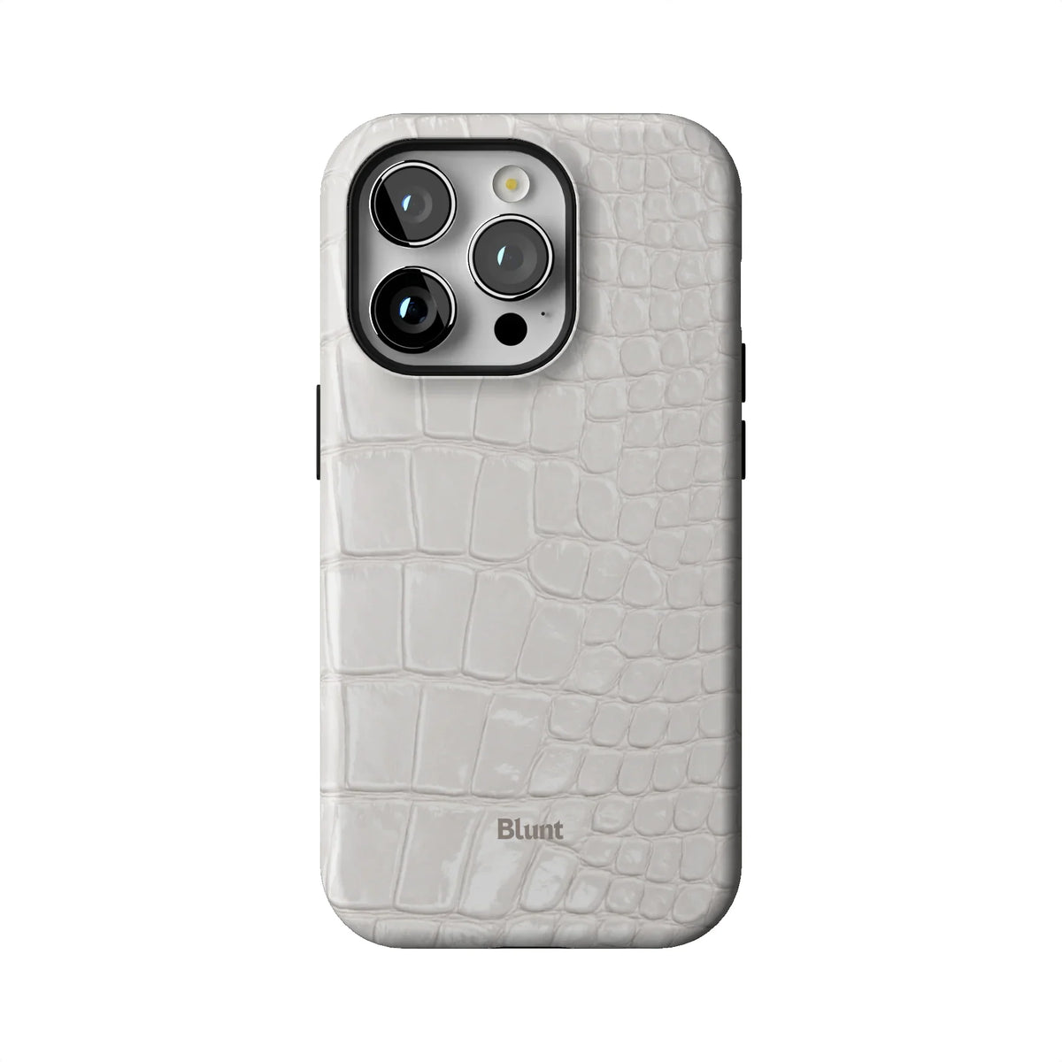 White Plush iPhone Case
