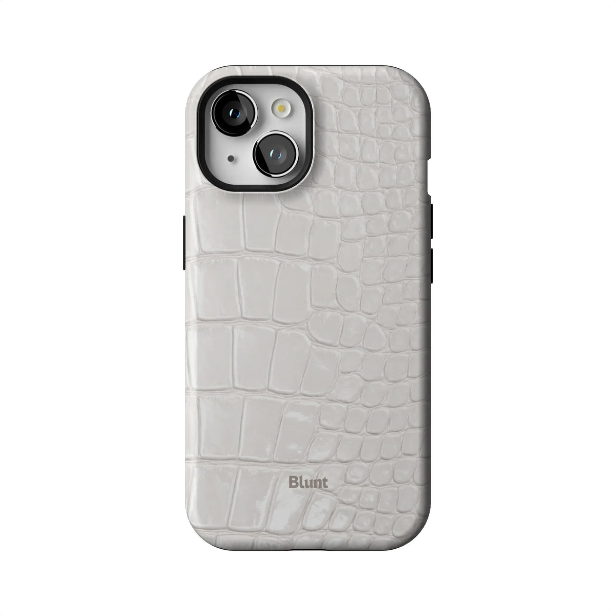 White Plush iPhone Case