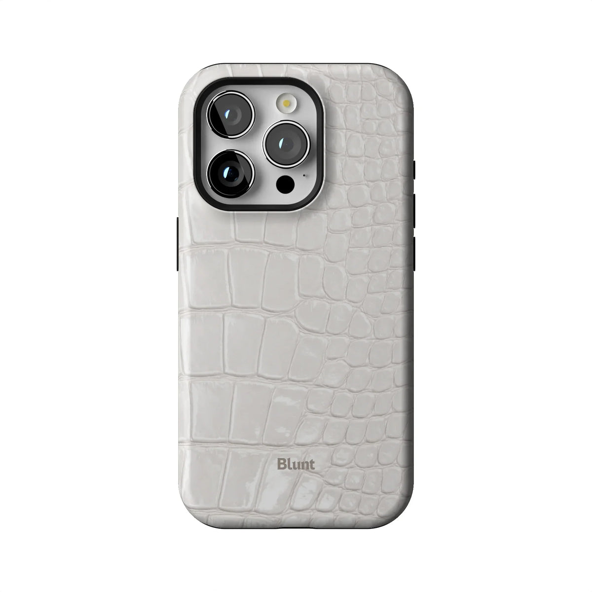 White Plush iPhone Case