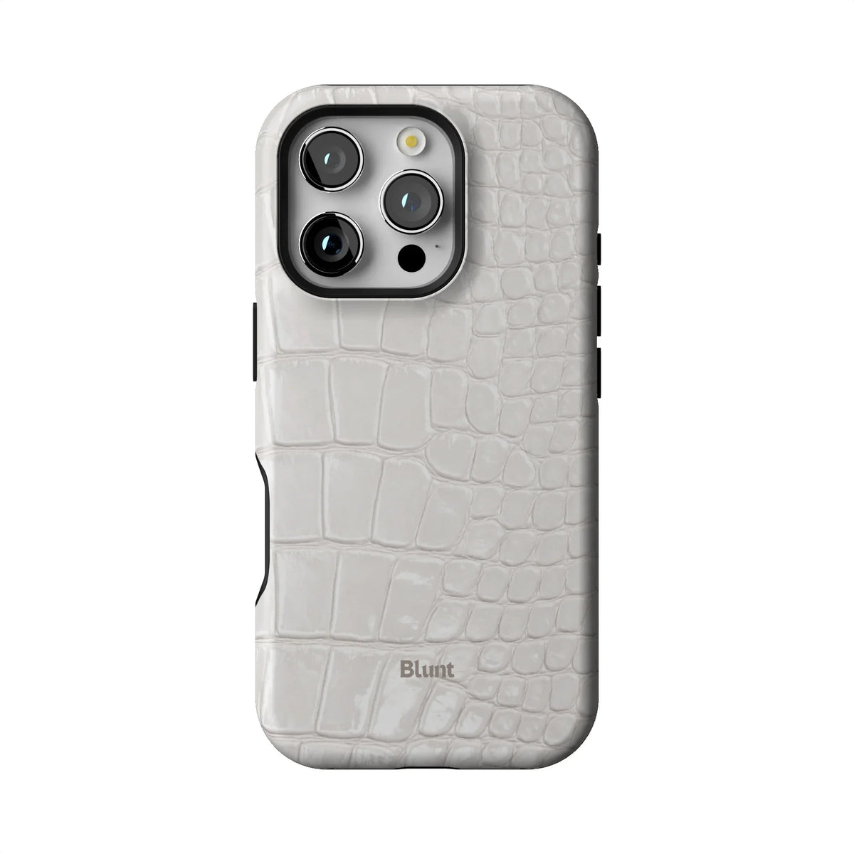 White Plush iPhone Case