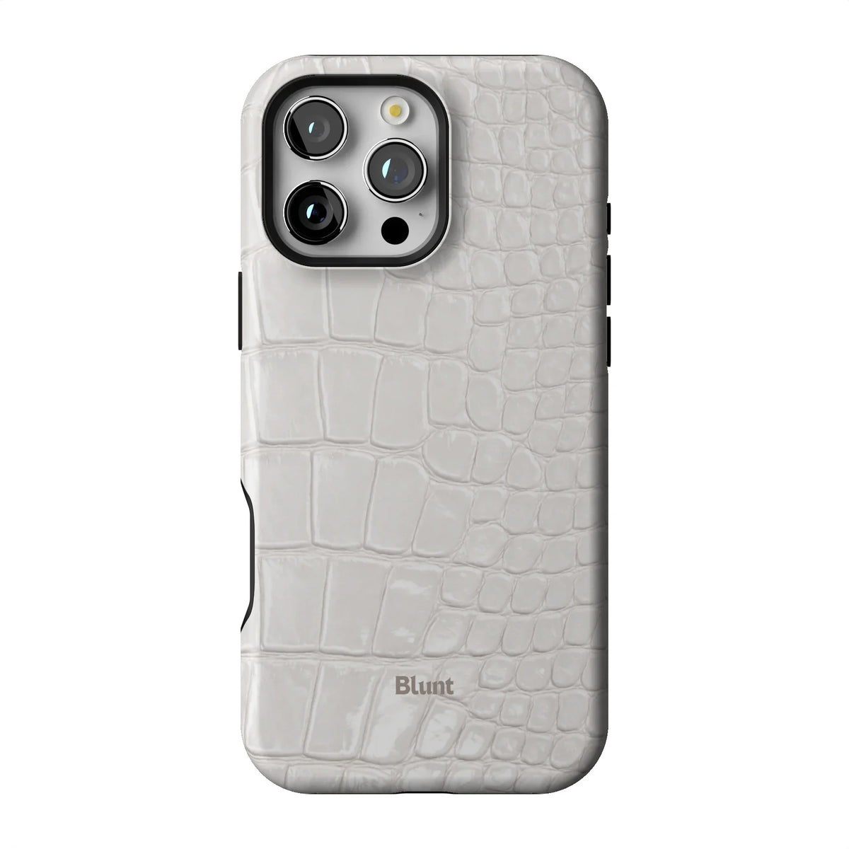 White Plush iPhone Case
