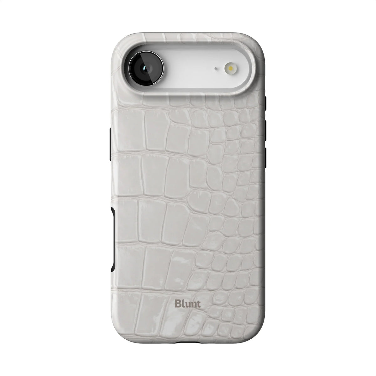 White Plush iPhone Case