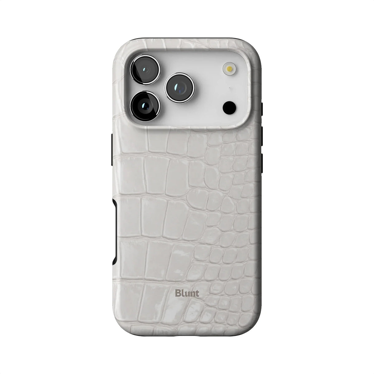 White Plush iPhone Case